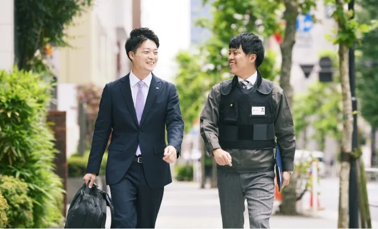 OJT、先輩同行